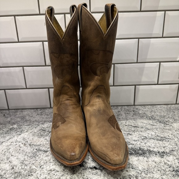 Kansas State University‎ KSU Nocona Leather Cowgirl Boots Women's 7.5 B Pointed - Picture 2 of 10